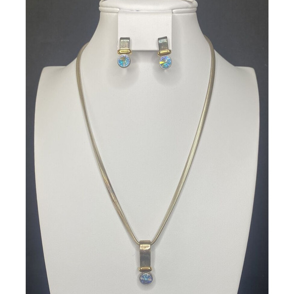 Premier Designs Jewelry "Odyssey" Necklace & Earring Set New SKU PD27 - Picture 1 of 4